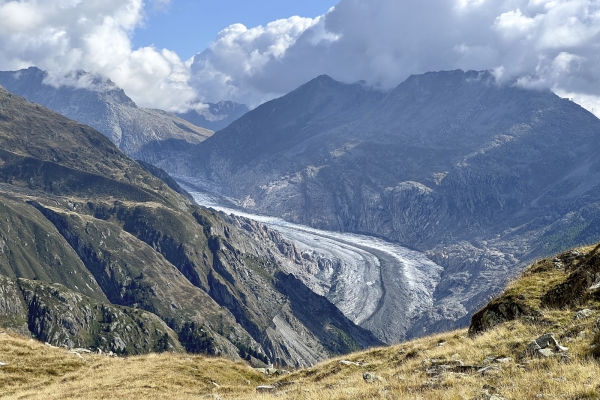 Majestätischer Gipfel über der Belalp