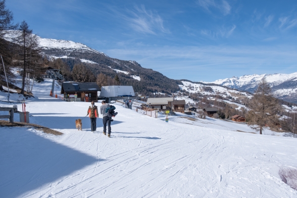 Sur le chemin panoramique de la Moosalp