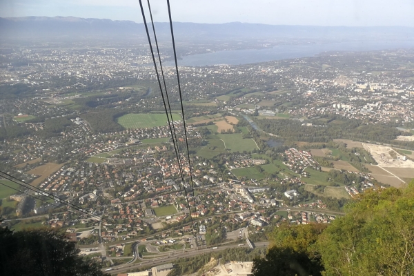 Auf den Genfer Hausberg