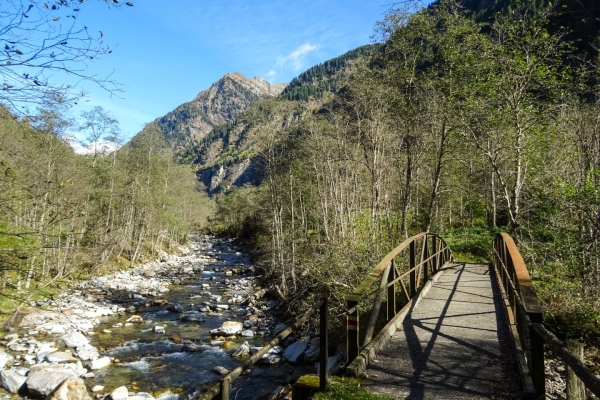 Wanderung der Calancasca entlang im Parco Val Calanca