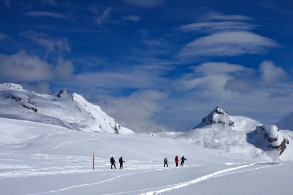 Schneeschuhwanderung im Urserental und im Obergoms