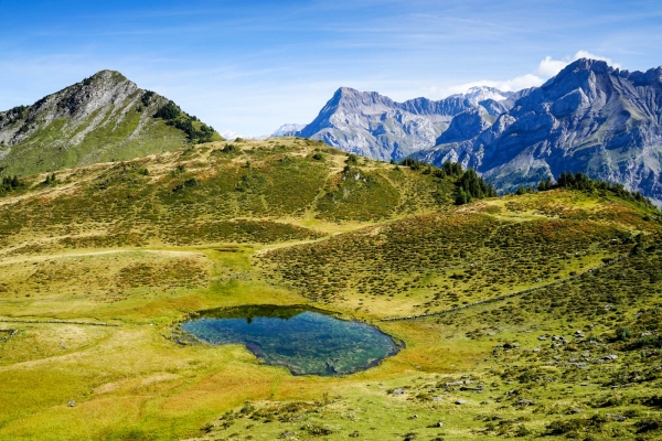 Originelle Rundwanderung am Col du Pillon