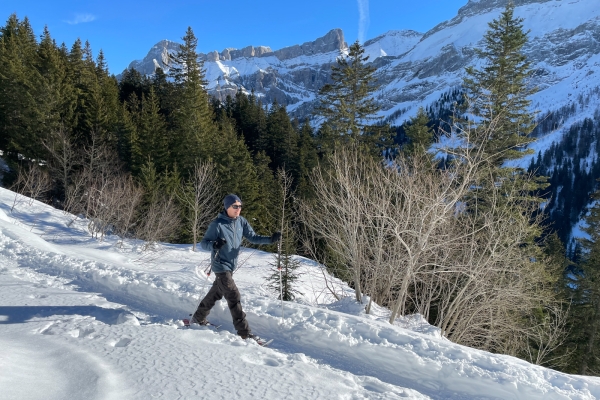 Le charme de l’hiver au col du Pillon