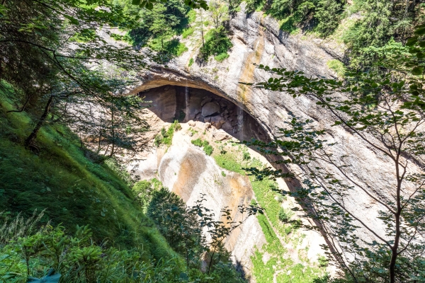 Vers Schwägalp par les gorges d’Ofenloch (AR)