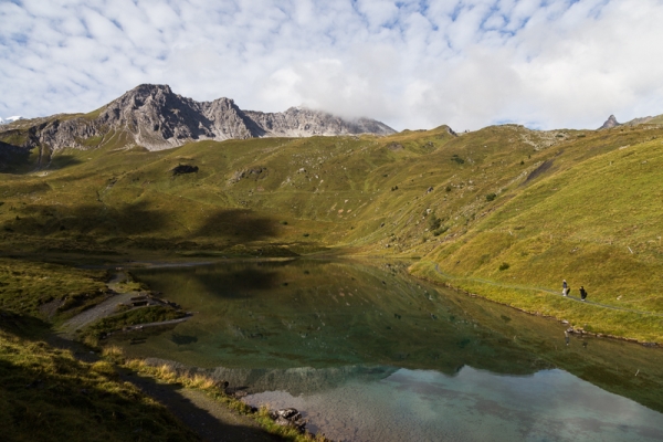 Ai margini del comprensorio sciistico Arosa