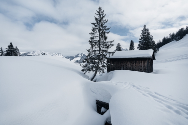 Winterwunderland oberhalb des Walensees