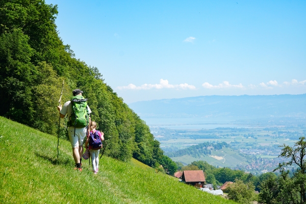 Bahnwanderung im Appenzell