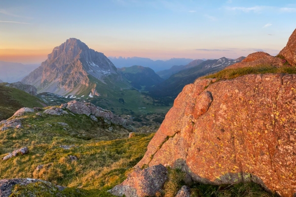 Au sommet du Schilt au-dessus de Glaris