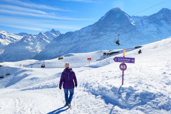 Dem Eiger entgegenwandern