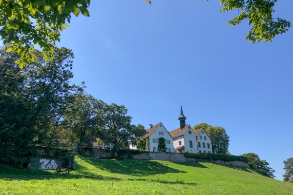 Sur le Bruderholz en direction de Bâle