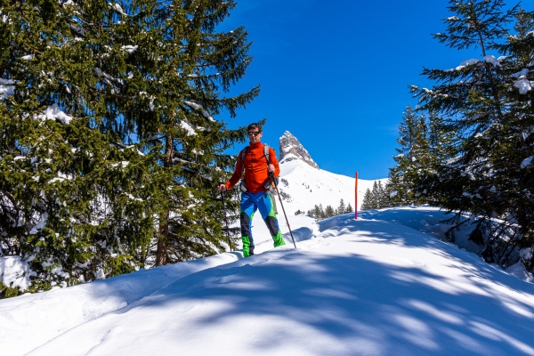 Randonnée familiale en raquettes à Bannalp