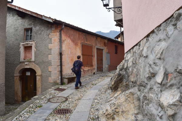 En haut de la Valle di Muggio