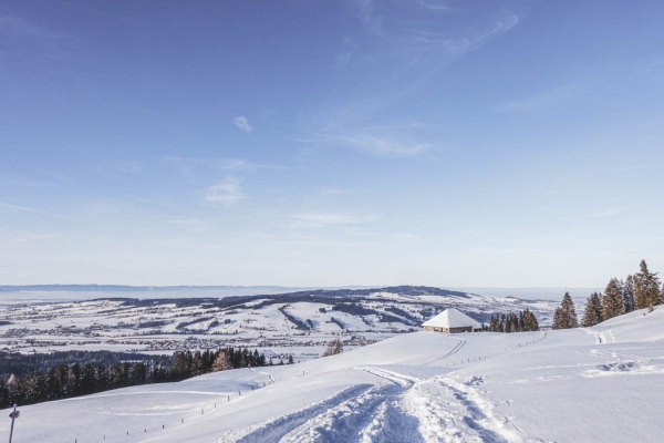 Wintermärchen in den Freiburger Voralpen