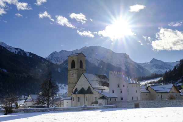 Kulturbummel im untersten Val Müstair