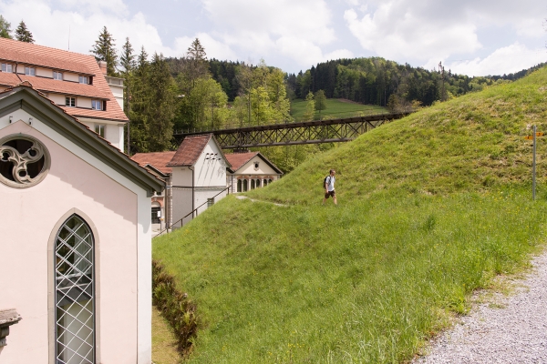 Treppensteigen im oberen Tösstal