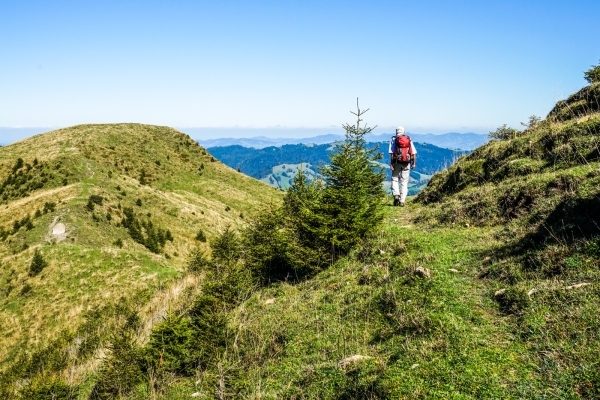 Von Unteriberg über den Spital nach Gross