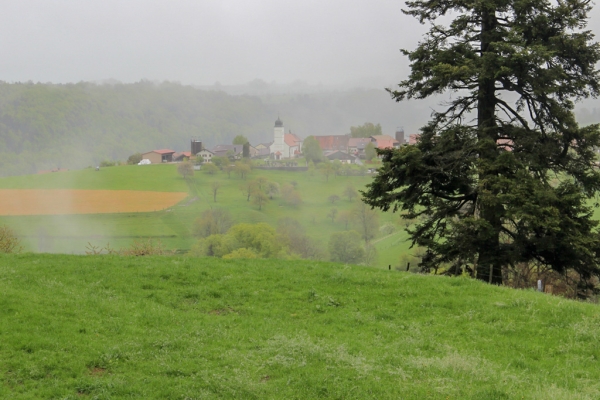 Druidinnenfelsen bei Bourrignon JU