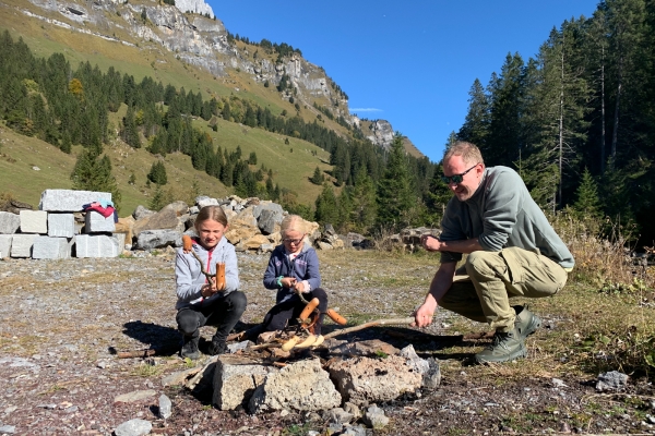 Randonnée vers le col du Klausen