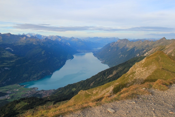 Aussicht auf das Seenland Obwalden