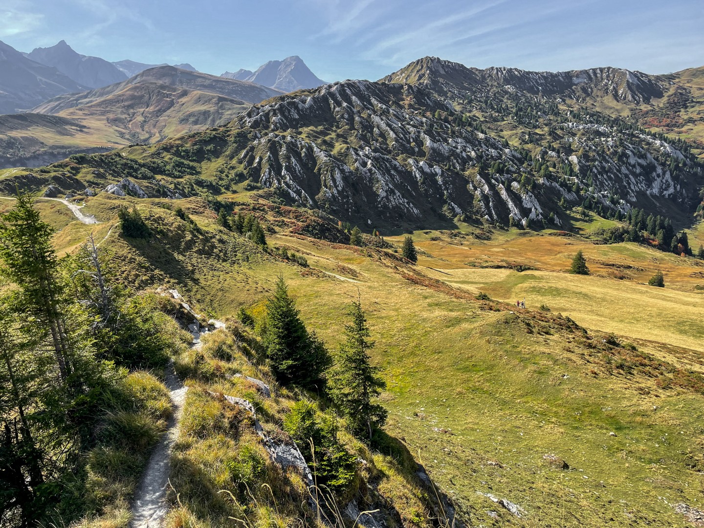 Vue sur le Gryde depuis le Leiterli. Photo: Rémy Kappeler