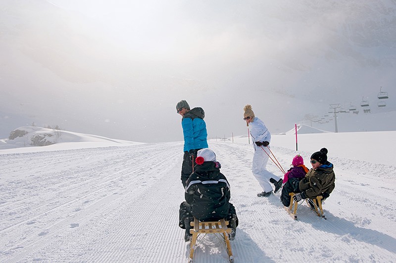 De nombreuses activités pour les familles. Photos: Suisse Tourisme