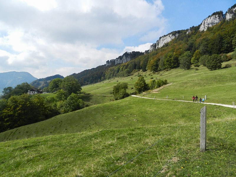 En se mettant en chemin, le randonneur oublie son stress quotidien. Photos: Patricia Michaud