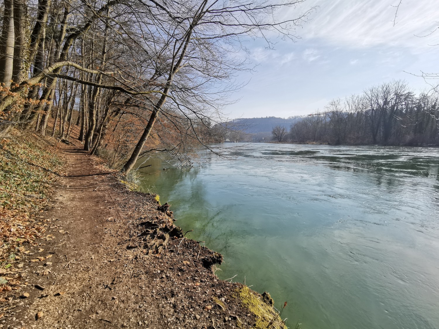 Nahe Stauwehr Erlinsbach