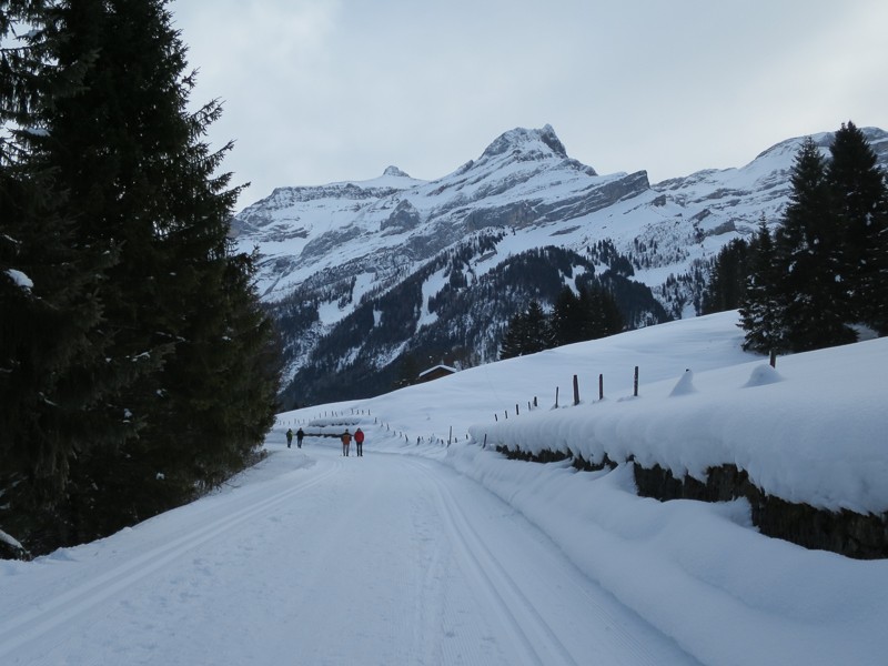 Der Scex Rouge dominiert das Panorama des Waadtländer Dorfs Les Diablerets.
Bild: Andreas Staeger