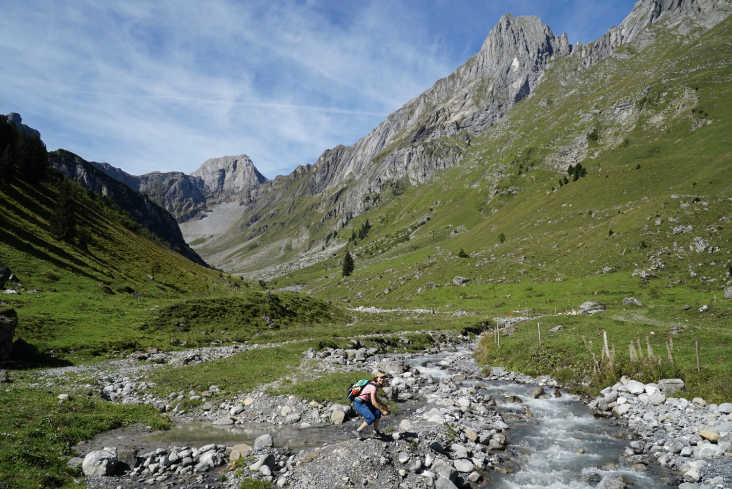 L’eau glacée sur la Bösbächialp. Photo: Mia Hofmann