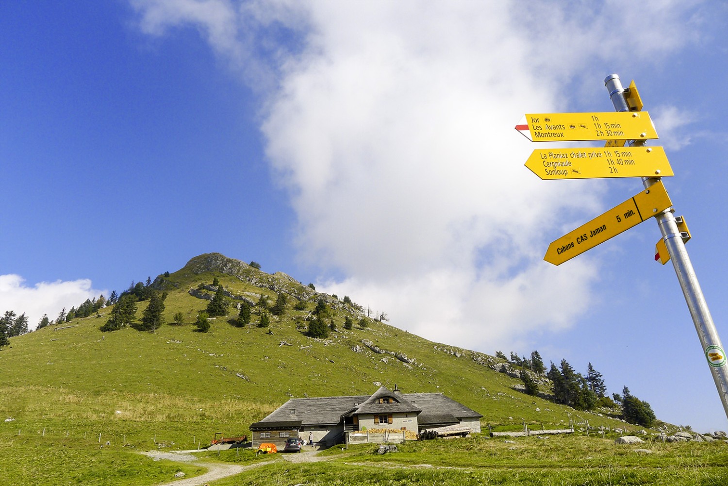 Goûter au fromage là où il est fabriqué: l’alpage du col de Jaman. Photos: Mia Hofmann