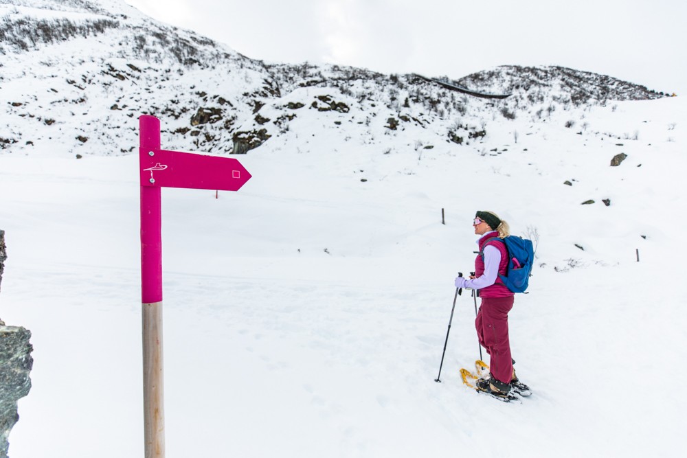 Unterwegs auf dem Fliesgaden Trail. Bild: Wanderblondies