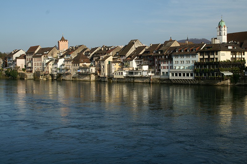 Vue sur Rheinfelden. Photo: Suisse Rando, J.I.