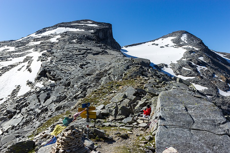 Le col de Soreda: frontière entre le Tessin et les Grisons. Photos: Daniel Fleuti