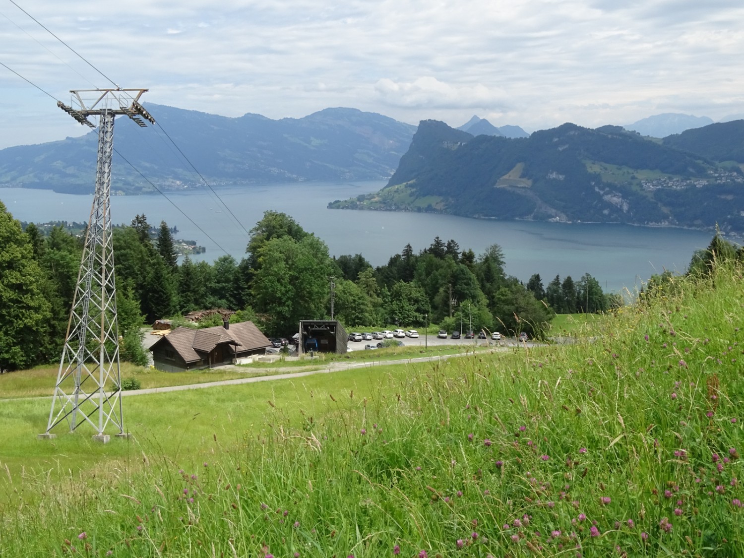 La télécabine Brunni – Gschwänd. Photo: Daniela Rommel