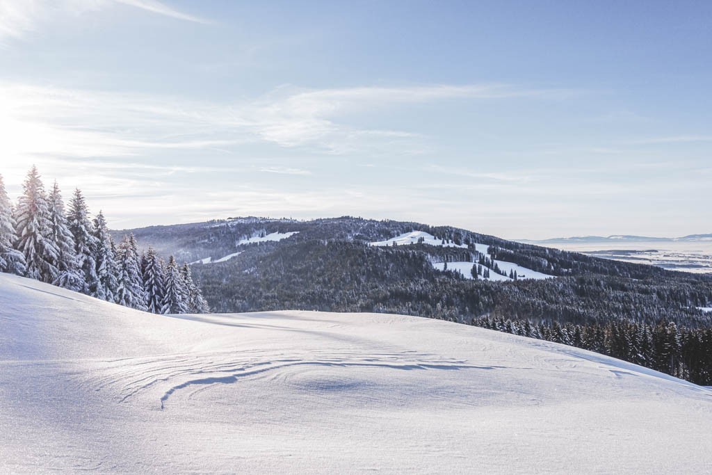 Frische Luft und Sonne tanken im Greyerzerland. Foto: Lauriane Clément