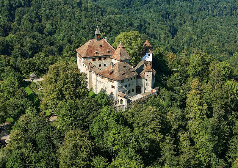 Le château de Kybourg (ZH). Photos: Association «Les Châteaux suisses»