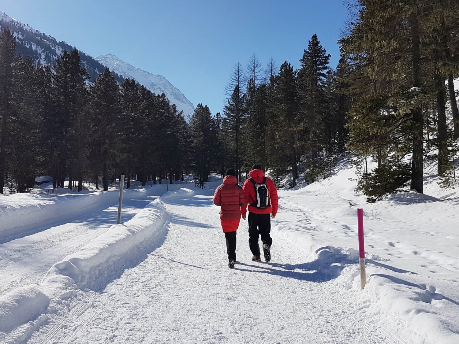 Auch für einen romantischen Winterspaziergang gut geeignet. Bild: Laura Riedi 