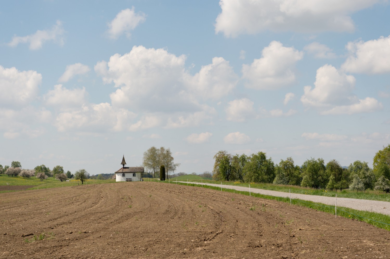 La chapelle «Maria am hohen Weg» à Leutmerken. Photo: Raja Läubli