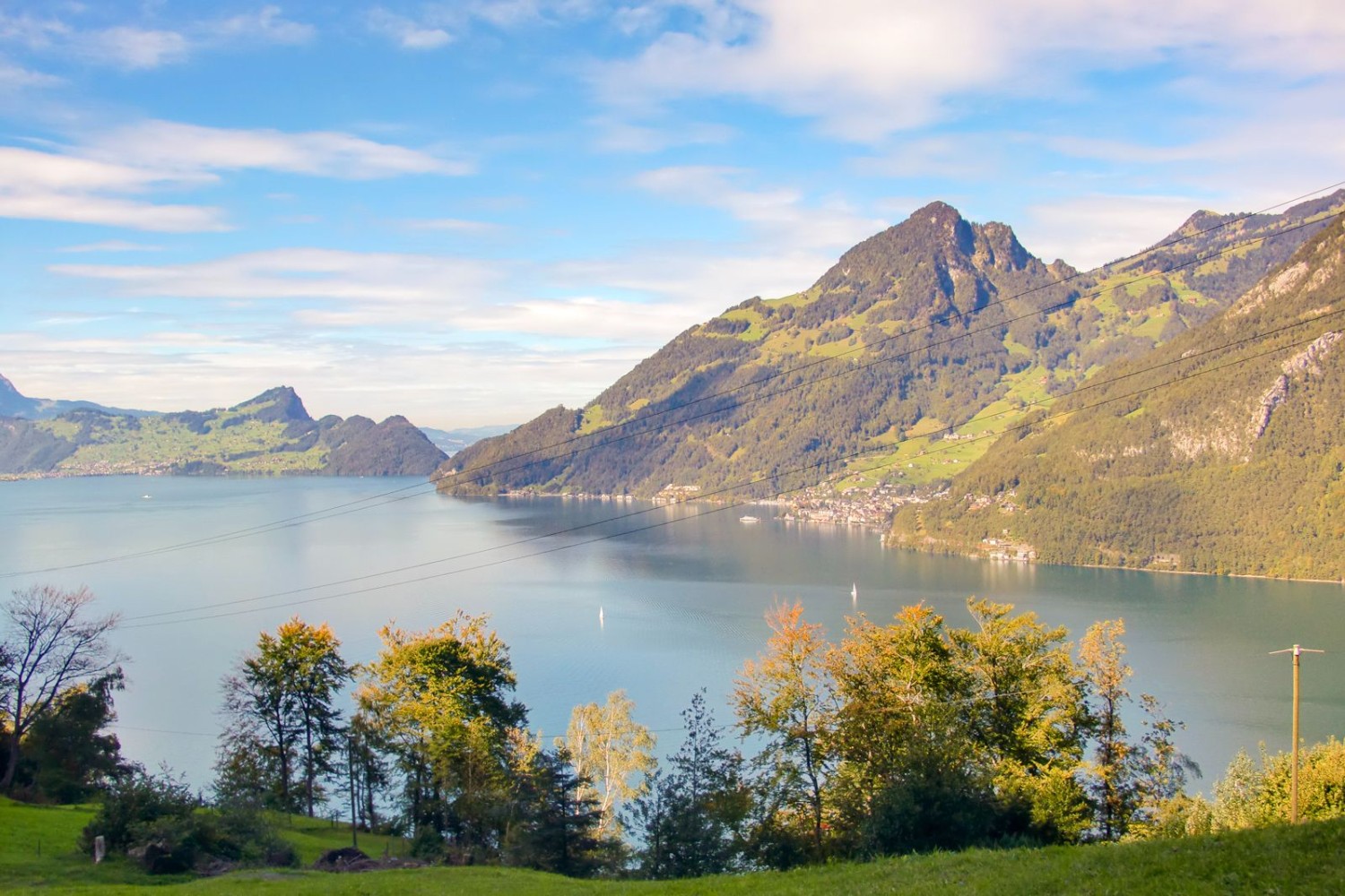 Ausblick auf den Vierwaldstättersee.