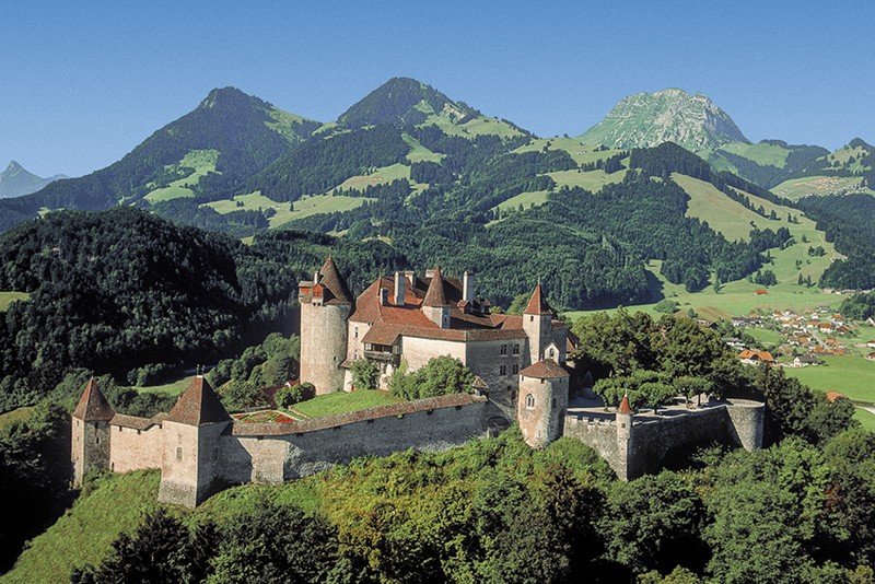 Le château de Gruyères. Photos: Association «Les Châteaux suisses»