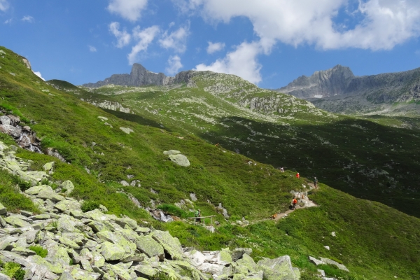 Vues splendides au-dessus de Disentis 