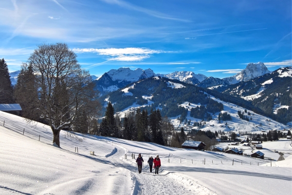 Von Saanenmöser nach Gstaad