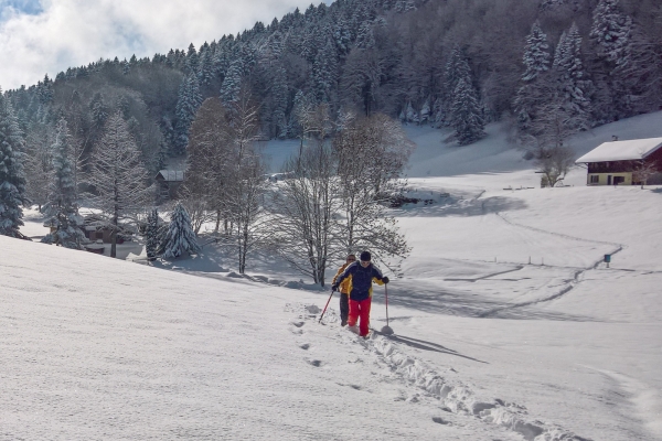 Tour en raquettes au Mont Pèlerin