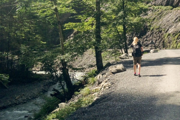 Les gorges de la Tamina