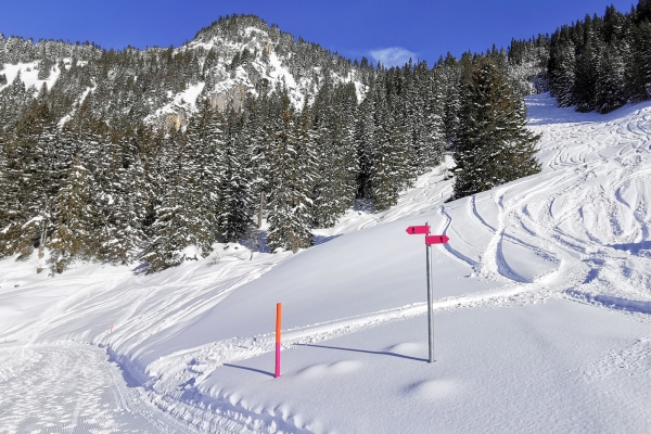 La vallée d’Engelberg en hiver