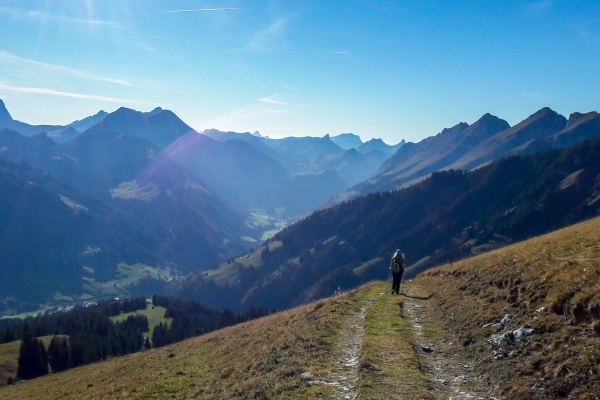 Rundwanderung von Boltigen zum Walopsee BE