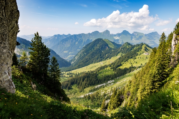 In der felsigen Landschaft der Gastlosen