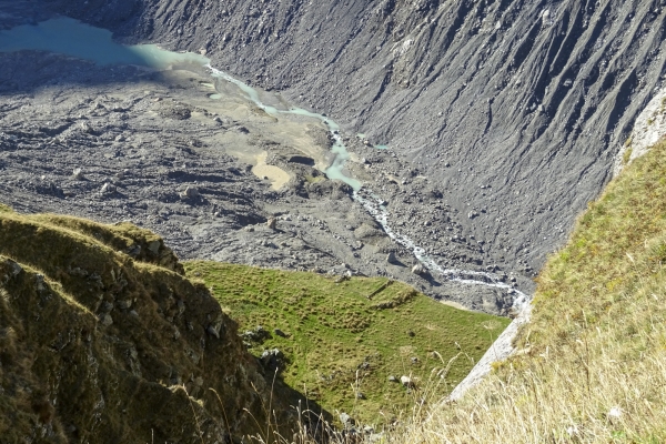 Zur Loge über dem Unteren Grindelwaldgletscher