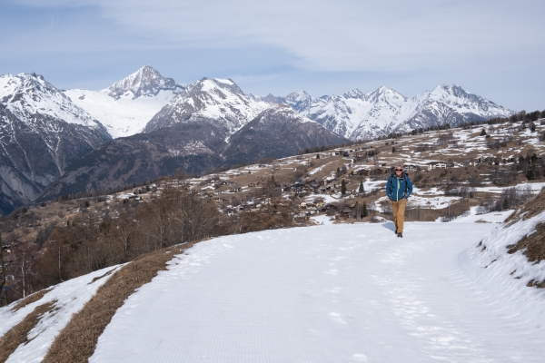 Sur le chemin panoramique de la Moosalp