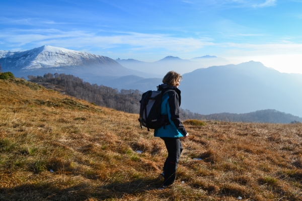 Sulla Cima di Medeglia nel Monte Ceneri